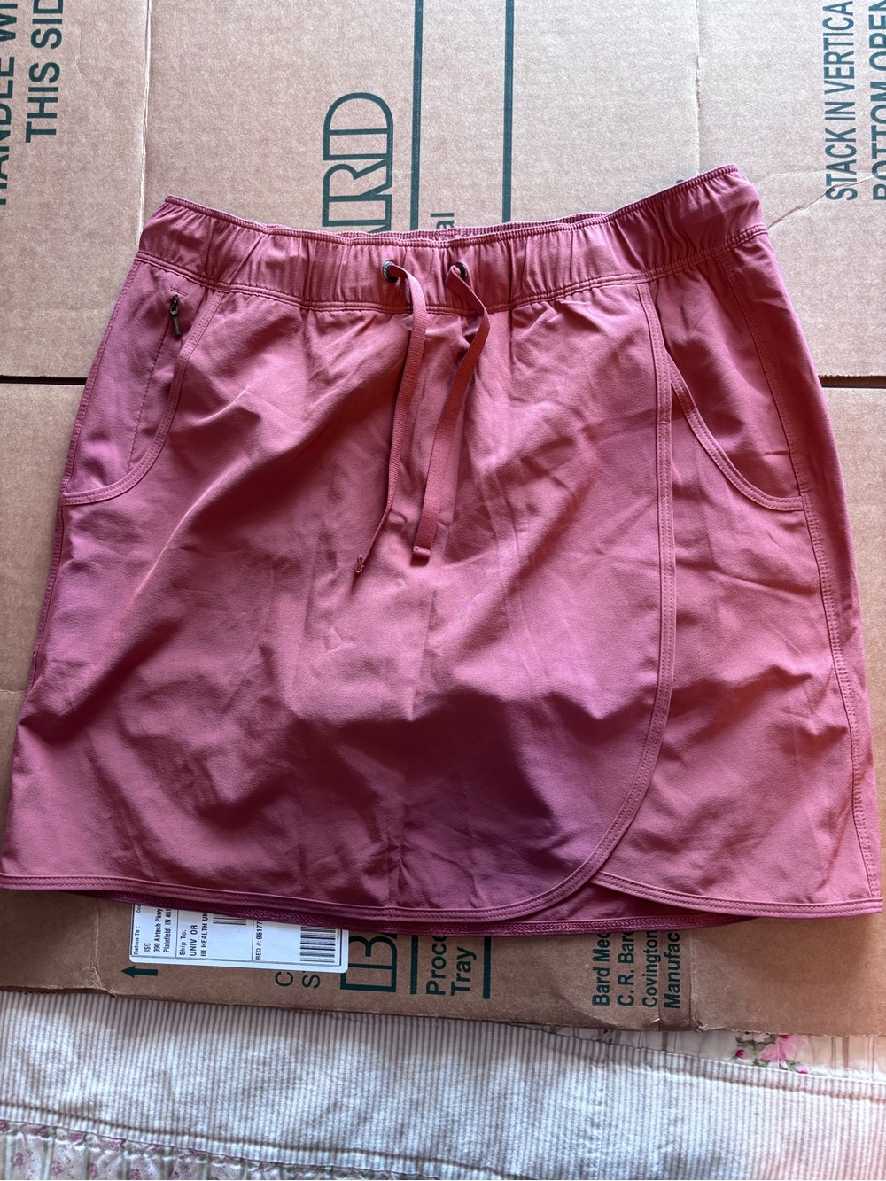 Patagonia Dusty Rose A-Line Active Skirt